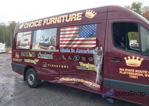 2024 Mercedes-Benz Sprinter 2500 High Roof 4-Cyl Diesel Ho from USA, damaged, VIN W1Y4NCHY4RT189919